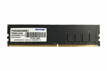 MEMORIA DDR4 8GB PC 2666MHZ PATRIOT SIGNATURE PSD48G266681 CL19 # - Imagem 1