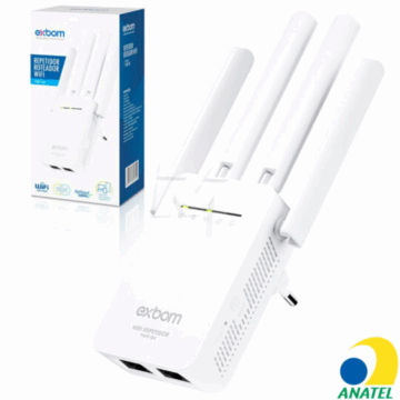 REPETIDOR WIFI EXBOM YWIP-Q4 300MBPS 4 ANTENA