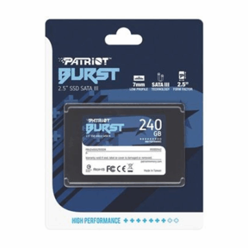 SSD 240GB PATRIOT BURST ELITE PBE240GS25SSDR SATA 3 2.5″