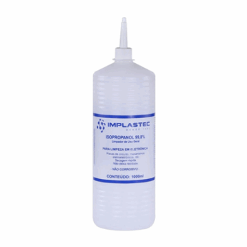 LIMPADOR DE USO GERAL ISOPROPANOL 99,8% 1000ML BICO IMPLASTEC