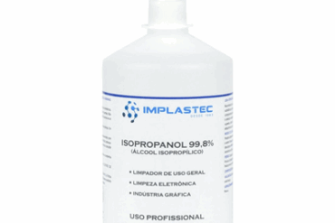 LIMPADOR DE USO GERAL ISOPROPANOL 99,8% 500ML BICO IMPLASTEC - Imagem 1