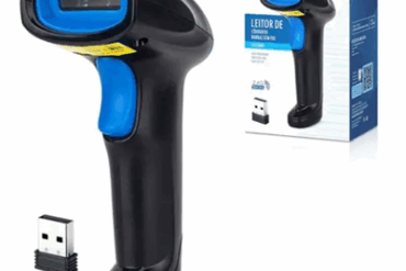 LEITOR CODIGO DE BARRAS S/ FIO 2.4GHZ LCB-S600A EXBOM - Imagem 1