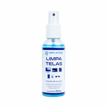 LIMPADOR TELA S/FLANELA IMPLASTEC 60ML