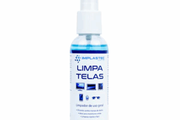 LIMPADOR TELA S/FLANELA IMPLASTEC 60ML - Imagem 1