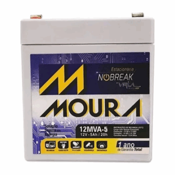BATERIA 12V 5AH 12MVA-5 MOURA #