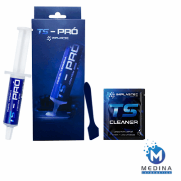 PASTA TERMICA 20G KIT TS-PRÓ IMPLASTEC #