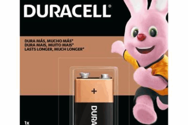 BATERIA 9V 1 ALCALINA MN 1604B1 DURACELL # - Imagem 1