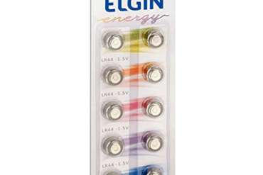 (UNIDADE) BATERIA LR44 AG13 LR1154 ALCALINA 1.5V ELGIN ENERGY # - Imagem 1