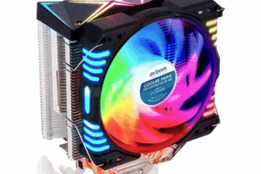 COOLER P/ PROCESSADOR COM 4 TUBO HEATPIPES HIDRAULICO CP-H5400 EXBOM - Imagem 1