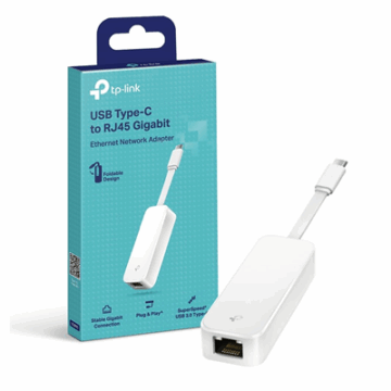 ADAPTADOR RJ45 REDE X TIPO-C 3.0 TP-LINK UE300C ETHERNET GIGABIT RJ45 #