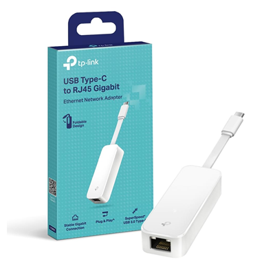 ADAPTADOR RJ45 REDE X TIPO-C 3.0 TP-LINK UE300C ETHERNET GIGABIT RJ45 #