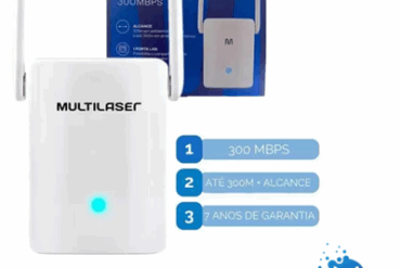 REPETIDOR WIFI 300MBPS RE059 MULTI - Imagem 1