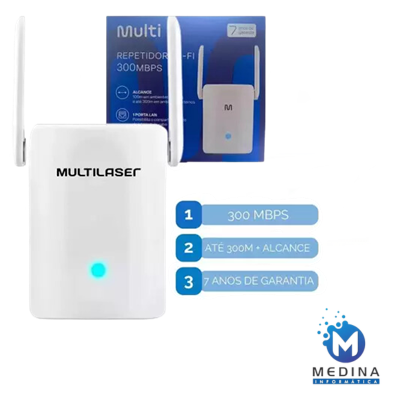 REPETIDOR WIFI 300MBPS RE059 MULTI