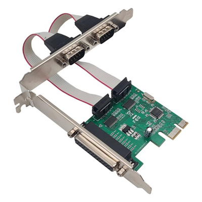 PLACA PCI-E X1 2 SERIAIS 1 PARALELA LOW PROFILE JC-PCI-PRS F3