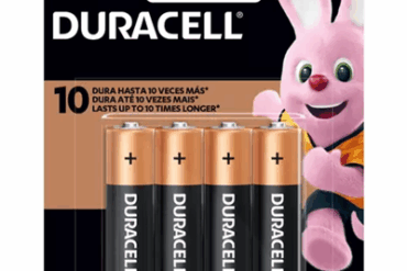 (CART C/4) PILHA AA 4 DURACELL MN 1500B4 - Imagem 1