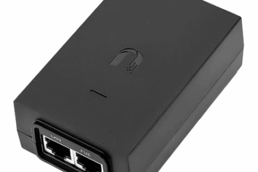 FONTE UBIQUITI POE-48-24W-G BR POE INJECTOR 48V 0.5A 24W PRETO - Imagem 1