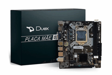 PLACA MAE S1150 DUEX DX H81ZG M2 M.2/DDR3/HDMI/VGA/USB3.0 # - Imagem 1