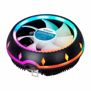 COOLER P/ PROCESSADOR UNIVERSAL RGB CP-M600 EXBOM