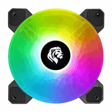 FAN COOLER RGB 12X12CM FC1307 HAYOM