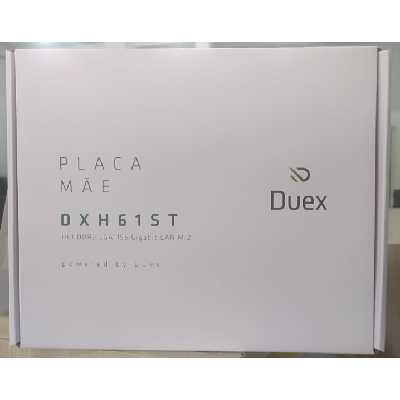 PLACA MÃE DUEX DXH61ST LGA 1155 INTEL GIGABIT/M2/DDR3
