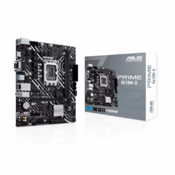 PLACA MÃE ASUS PRIME H610M-D M.2/DDR5/HDMI/RS232/VGA/USB 3.2/LAN/SOM