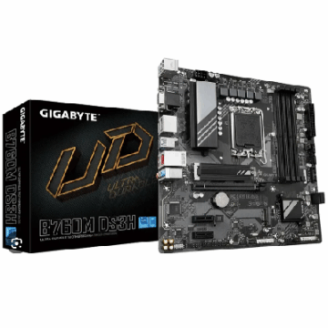 PLACA MÃE S1700 GIGABYTE B760M DSH M.2/DDR5/HDMI/VGA/TYPE-C/USB 3.2/LAN/SOM