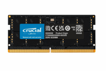 MEMORIA NOTEBOOK CRUCIAL DDR5 32GB 5600MHZ CT32G56C46S5 # - Imagem 1
