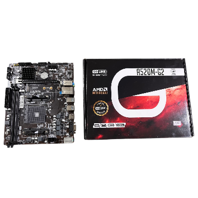 PLACA MAE AM4 GOLINE A520M-G2 M.2/DDR4/HDMI/VGA/USB3.0/GLAN/SOM