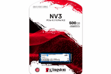 SSD NVME M.2 500GB KINGSTON NVME PCIE SNV3S/500G # - Imagem 1