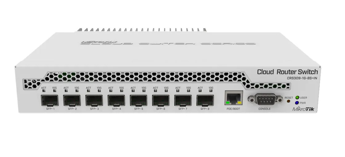ROTEADOR MIKROTIK CLOUD SWITCH CRS309-1G-8S+IN