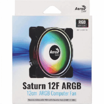 COOLER FAN AEROCOOL SATURN 12F ARGB 120x120x25mm