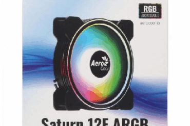 COOLER FAN AEROCOOL SATURN 12F ARGB 120x120x25mm - Imagem 1