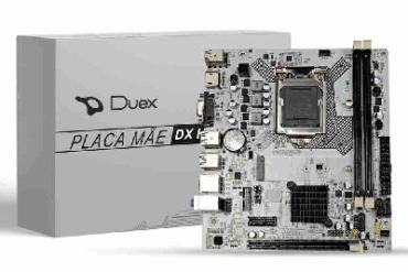 PLACA MAE S1150 DUEX DX H81ZG M2 WHITE M.2/DDR3/HDMI/VGA/USB3.0 - Imagem 1