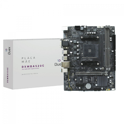 PLACA MAE AM4 DUEX DXMBA520G M.2/DDR4/HDMI/PS2/VGA/USB3.2 #