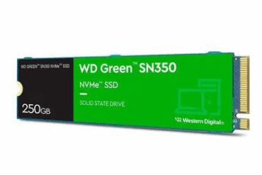 SSD M.2 250GB WD GREEN SN350 2280 NVME WDS250G2G0C # - Imagem 1