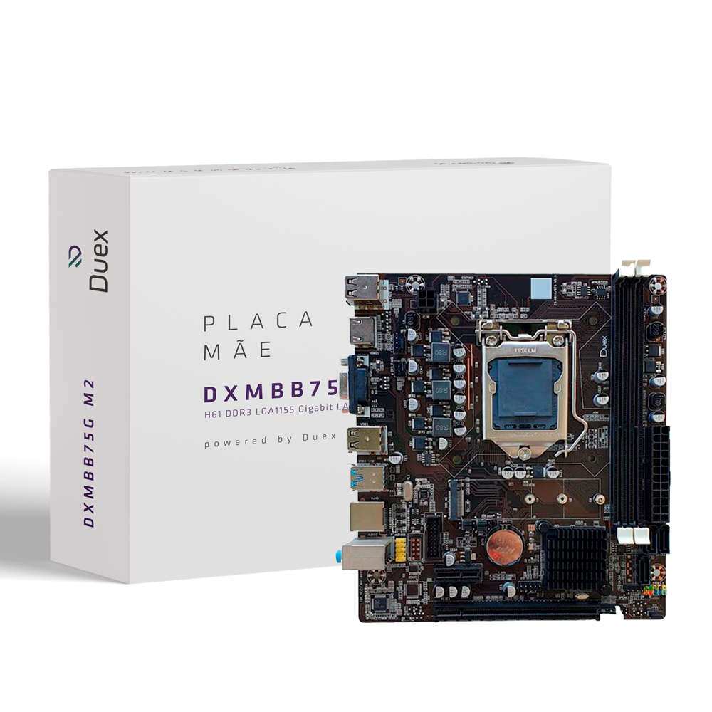 PLACA MAE LGA1155 DXMBB75G  M2 DDR3 DUEX