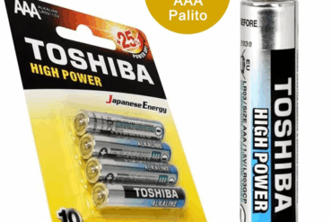 PILHA ALCALINA AAA C/4 TOSHIBA LR03G - Imagem 1