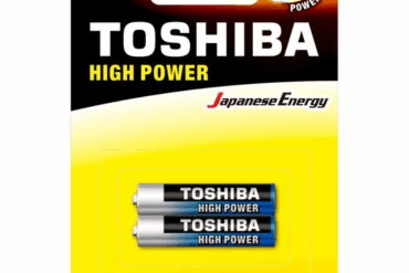 PILHA ALCALINA AAA C/2 TOSHIBA LR03G - Imagem 1