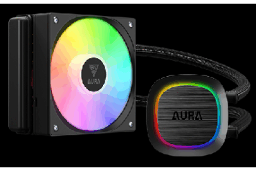 WATER COOLER 120MM GAMDIAS AURA GL 120 V2 PRETO - Imagem 1