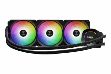 WATER COOLER 360MM GAMDIAS AURA GL 360 LITE PRETO - Imagem 1