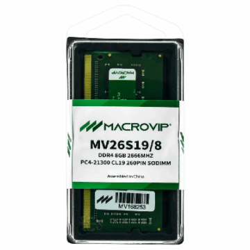 MEMORIA RAM NOTEBOOK DDR4 8GB 2666MHV MACROVIP  MV26S19/8#
