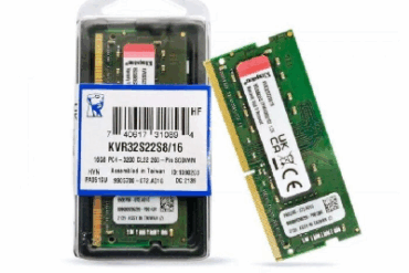 MEMORIA RAM NOTEBOOK DDR4 16GB 3200MHZ KINGSTON  KVR32S22S8/16 - Imagem 1