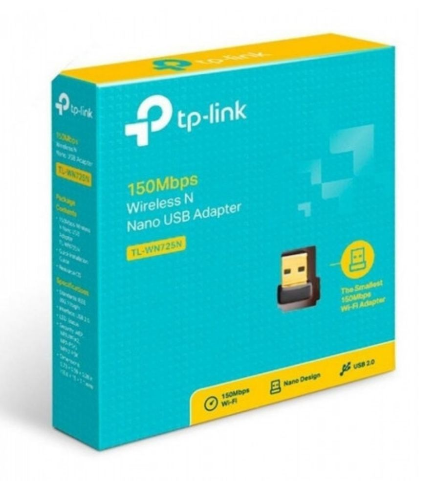 ADAPTADOR WIRELESS USB 150 MBPS TPLINK TLWN725N