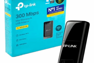 MINI ADAPTADOR WIRELESS USB TPLINK 300MBPS TLWN823N - Imagem 1