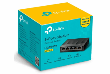 HUB SWITCH 5 PORTAS TP-LINK LS1005G GIGABIT - Imagem 1