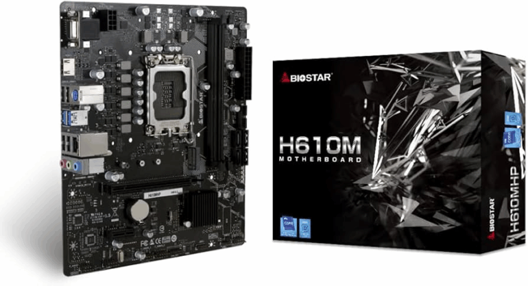 PLACA MAE MB H610MHP S1700 BIOSTAR M.2 DDR4#