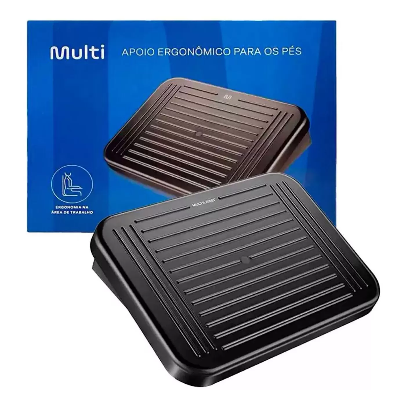 APOIO ERGONOMICO  PARA OS PÉS MULTILASER TC269