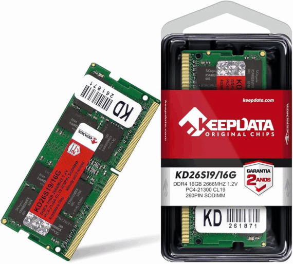 MEM NB DDR4 16GB 2666MHZ KEEPDATA KD26S19/16G #