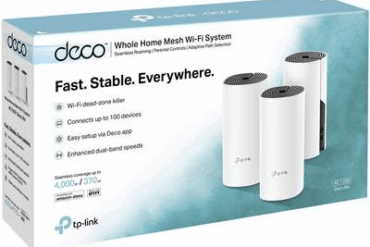 ROTEADOR TP-LINK DECO M4 3-PACK WHOLE-HOME NESH WI-FI AC1200 # - Imagem 1