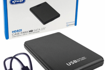 CASE SATA USB 3.0 PARA HD 2,5 – MARCA: KNUP – KP-HD821 - Imagem 1